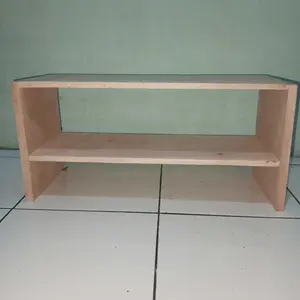 Stand Monitor Meja Laptop 2 Susun Meja Belajar Anak Meja Kayu Furnitur Computer Serbaguna Multifungsi Komputer