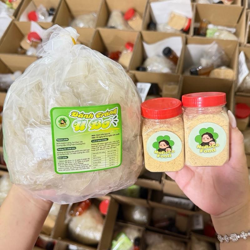 BÁNH TRÁNG RÌA Ủ BƠ DẺO THƠM TẶNG KÈM MUỐI NHUYỄN