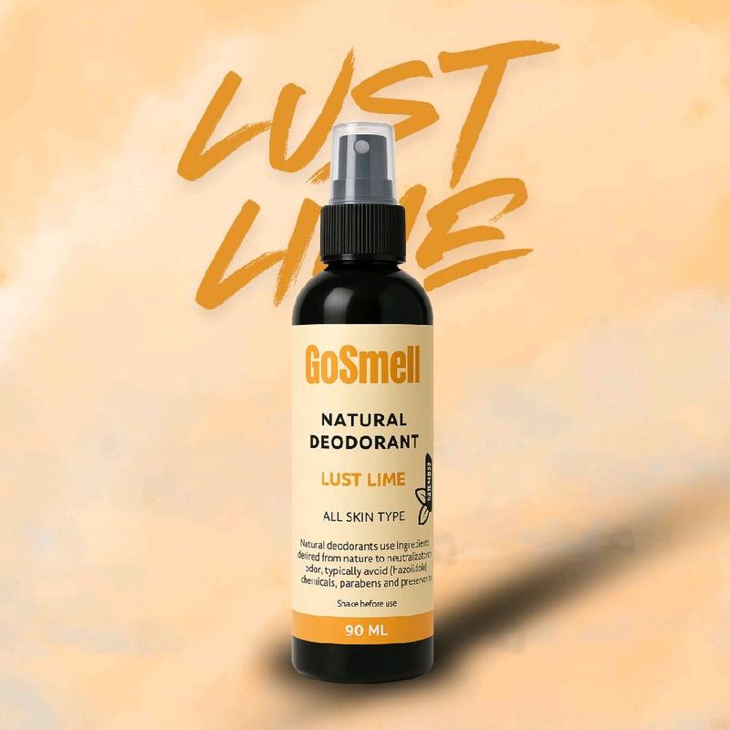 Spray Deodoran Semula Jadi GOSMELL Untuk Hilang Bau Ketiak Badan dan Kaki, 90ML go smell deodorant natural semburan deodarant