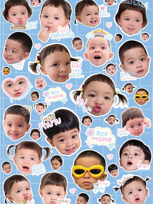 Sticker Sol&Mone สติ๊กเกอร์ V.3