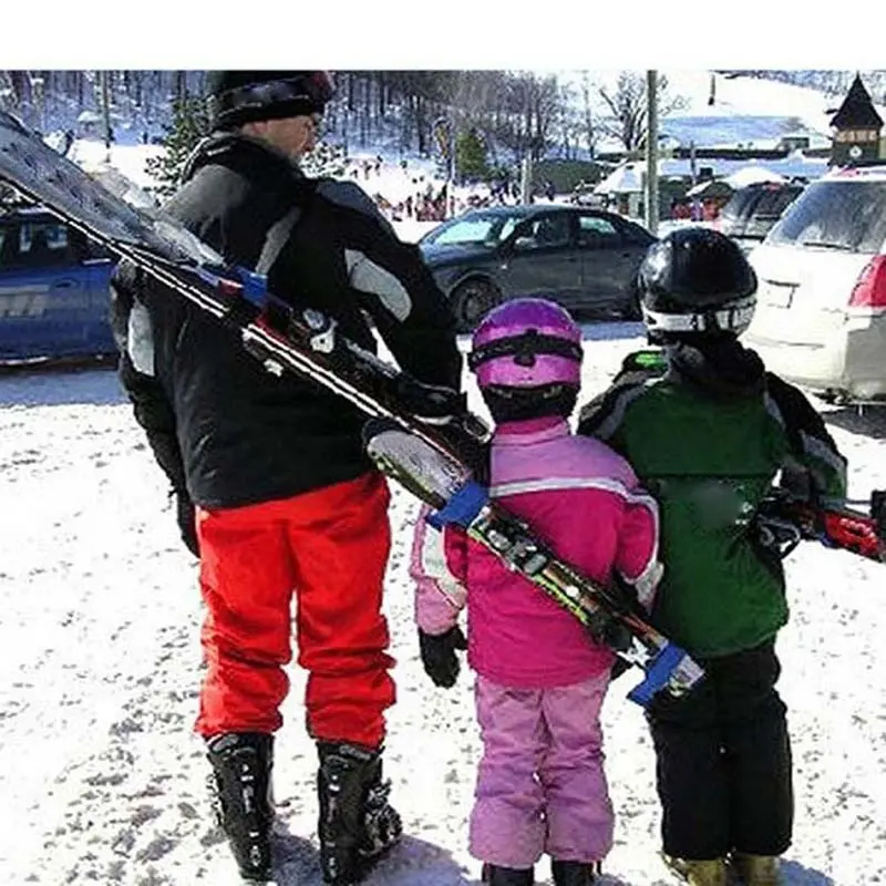 Outdoor Ski Fixed Strap Hand-held Double Board Ski Strap Snowboard Shoulder Straps Adult Sled Shoulder Straps Ski Accessory