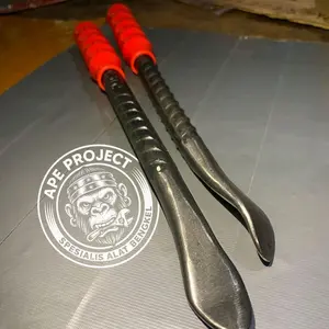 2 pcs Cukit Ban Gagang Karet Bahan Besi Ulir 13