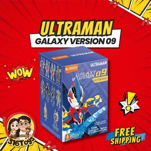 Blokees Ultraman Galaxy Version 09 Blind Box mainan ultraman action figure ultraman blokees official store GV09