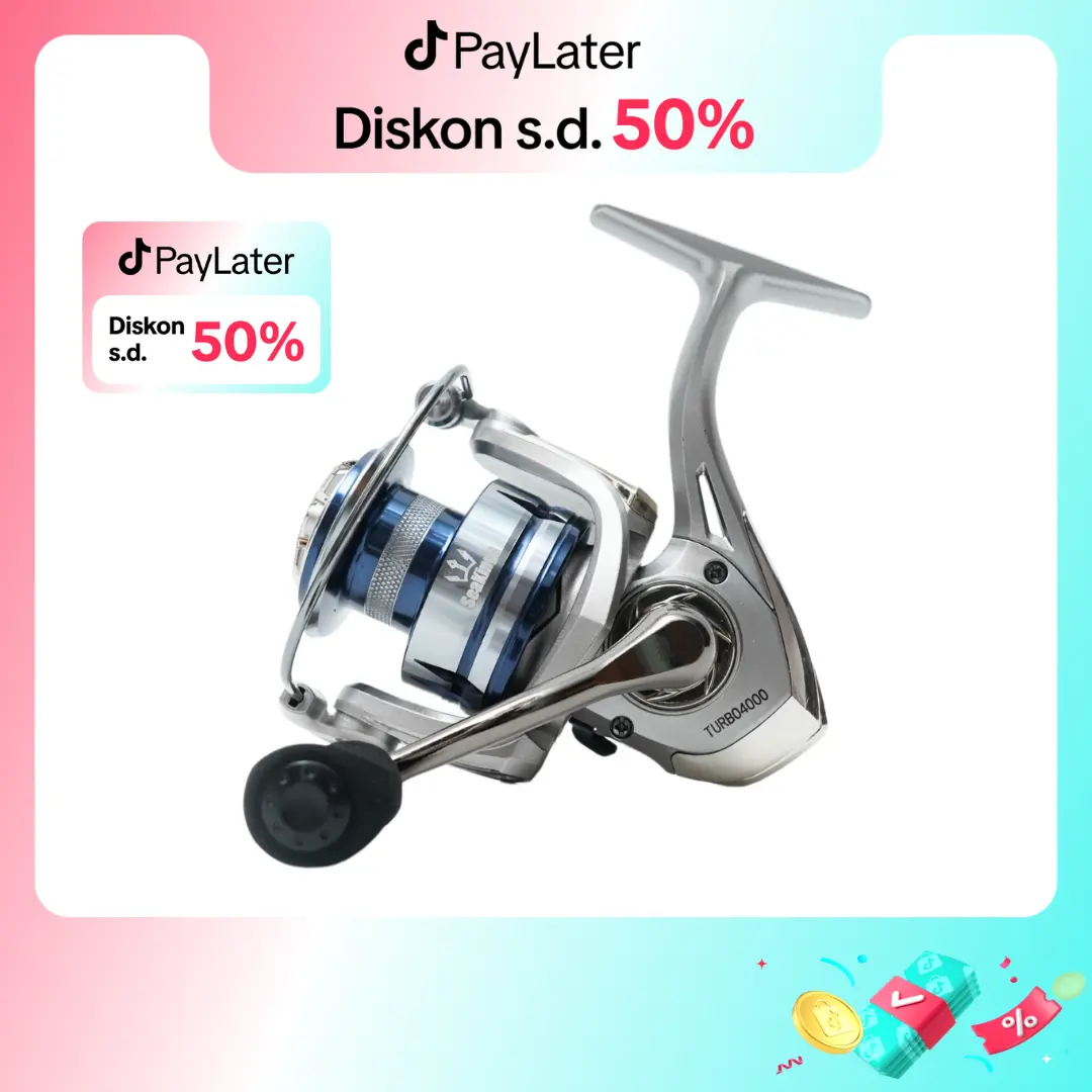 REEL PANCING METAL POWER HANDLE SEAKINGS TURBO ONEWAY 12+1BB MAX DRAG 17KG 1000 2000 3000 4000 6000 reel metal