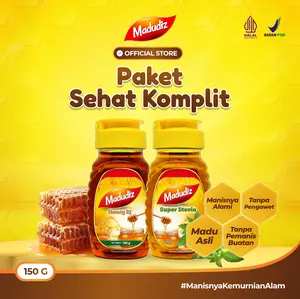 Madudiz Rj 1botol + Super Stevia 1botol