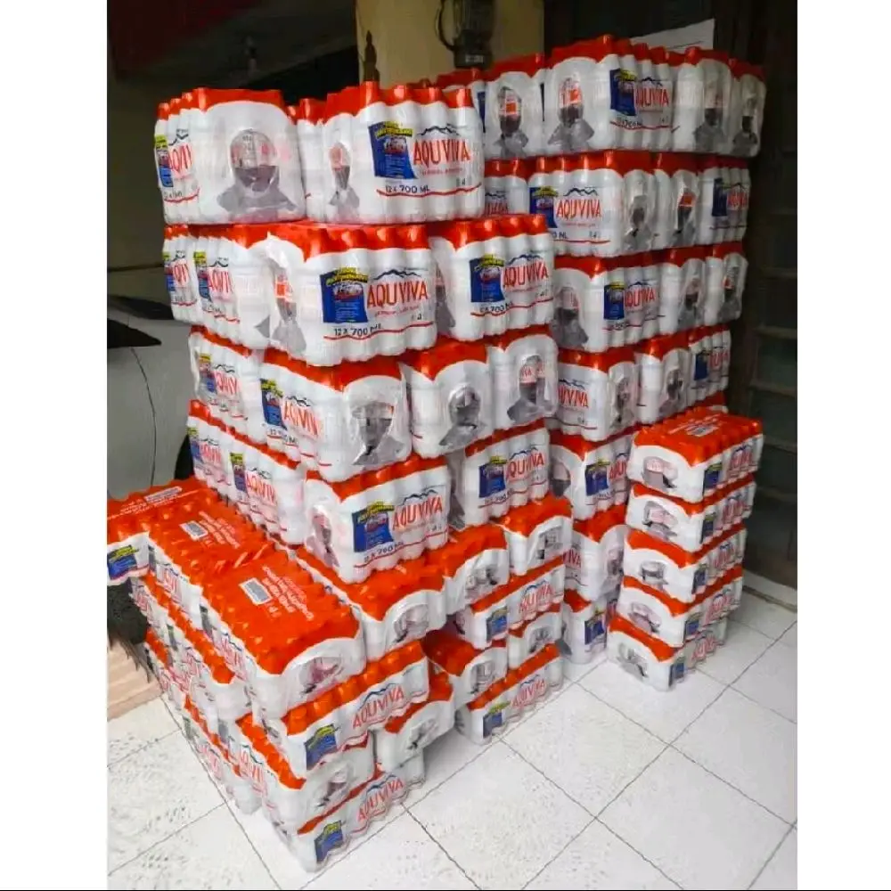 Aquaviva Botol Minuman 250ml - Paket Hemat 12 Botol - Minuman Segar untuk Kebutuhan Harian Anda- Aquviva 700ml