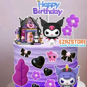 TOPER KUE , TOPER CAKE , TOPER KUROMI , hiasan kue ultah , hiasan cake Kertas