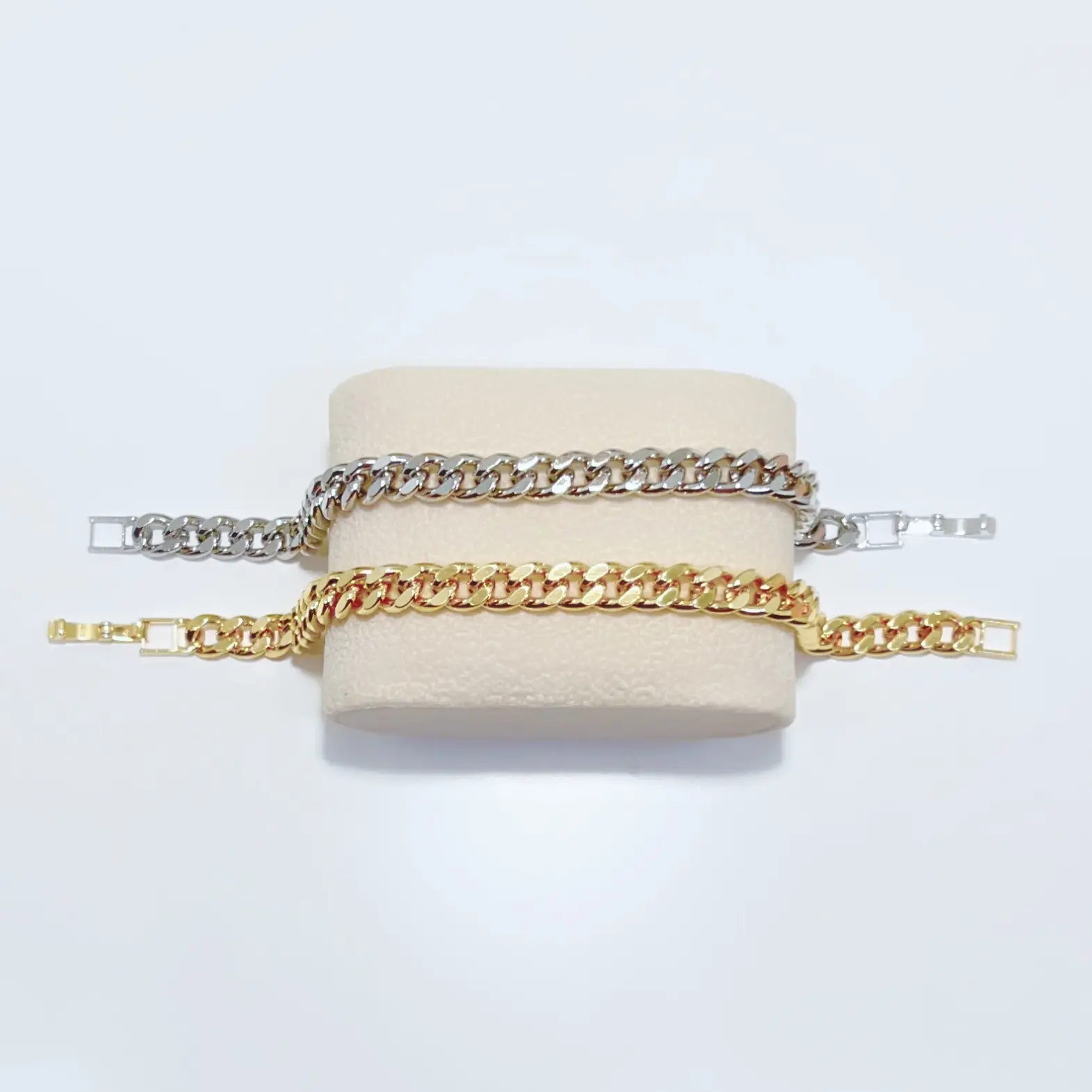 Gelang Tangan Wanita Pria Rantai Polos Simple GD28