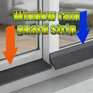 BITCBae Pita Penahan Hujan Jendela Pita Anti Air Jendela Geser Anti Air Anti Serangga Papan Pelapis  Silicone