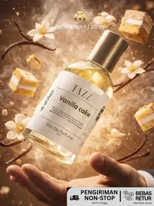 TNSMYSTIQUE TAZZ Parfum kualitas Premium Vanilla Cake Paling Wangi Edp 30ml Bersertifikat BPOM