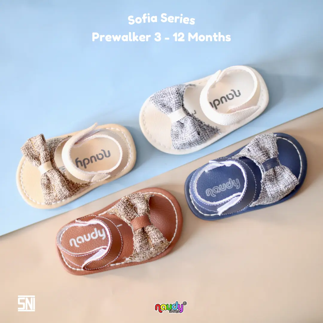 Sepatu Bayi Perempuan Sandal Bayi Sepatu Anak 1 Tahun Naudy Shoes Sofia
