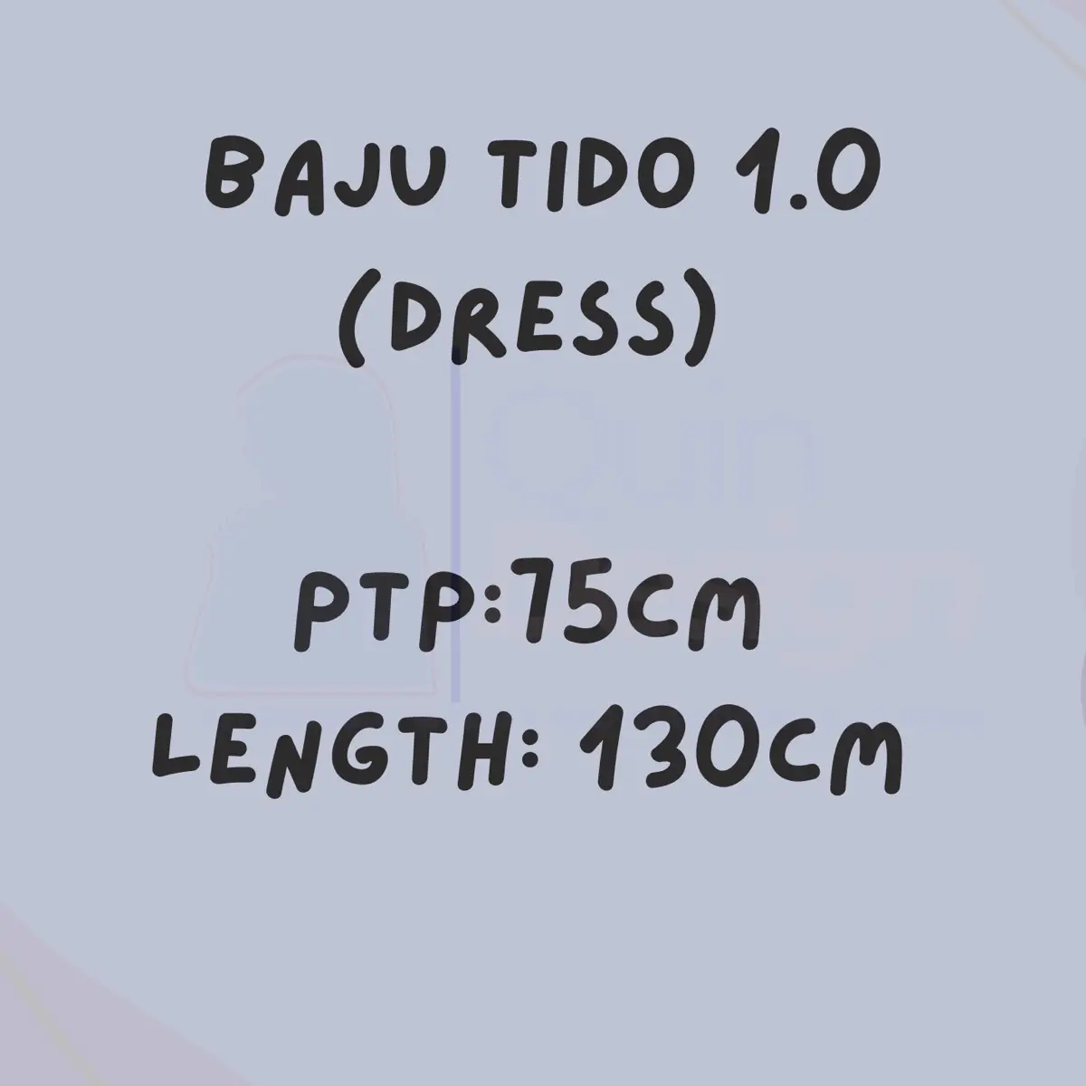 Baju tido 1.0, 3.0- dress/ shirt, long pants, sleepwear, fits to 3xl (live giveaway)