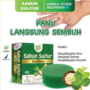 Sabun Sulfur Bidara 60gr - Mengatasi Panu