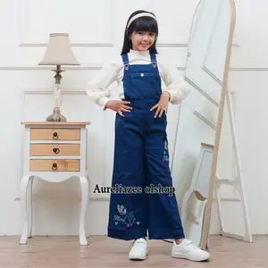 Baju kodok kulot  anak usia 5-15thn bahan softjeans