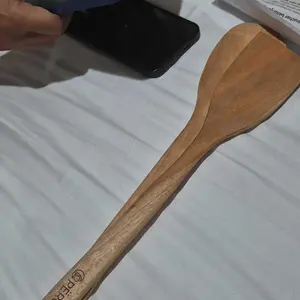 [IN HOUSE] Pero Set 2 Wooden Spatula Mahogany + Sutil Irus