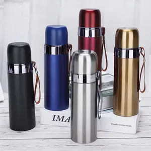 Termos Air Panas Stainless Steel 500ML Vacuum Botol Minum Tabung