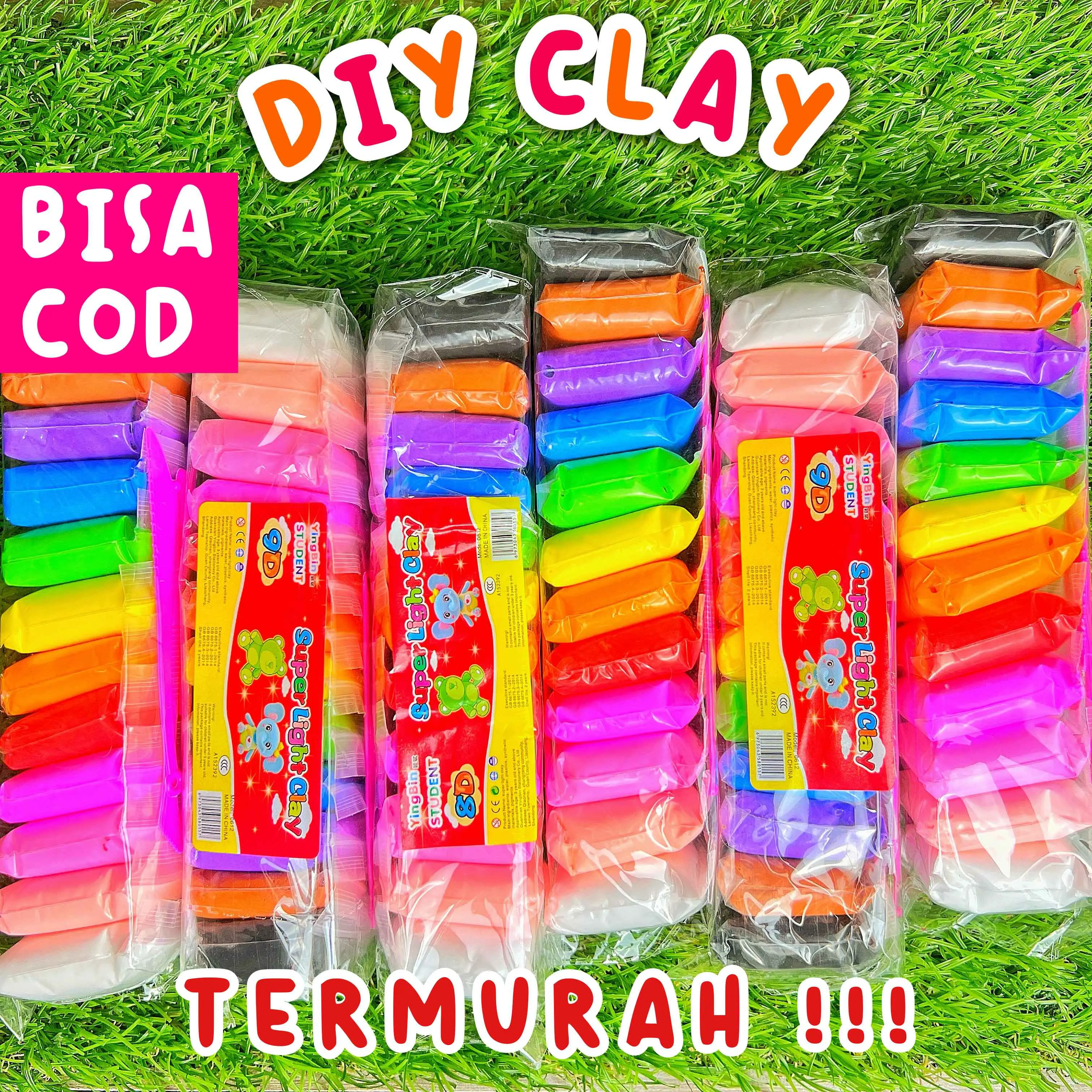 [PROMO] SUPER LIGHT CLAY [TERMURAH] MAINAN ANAK