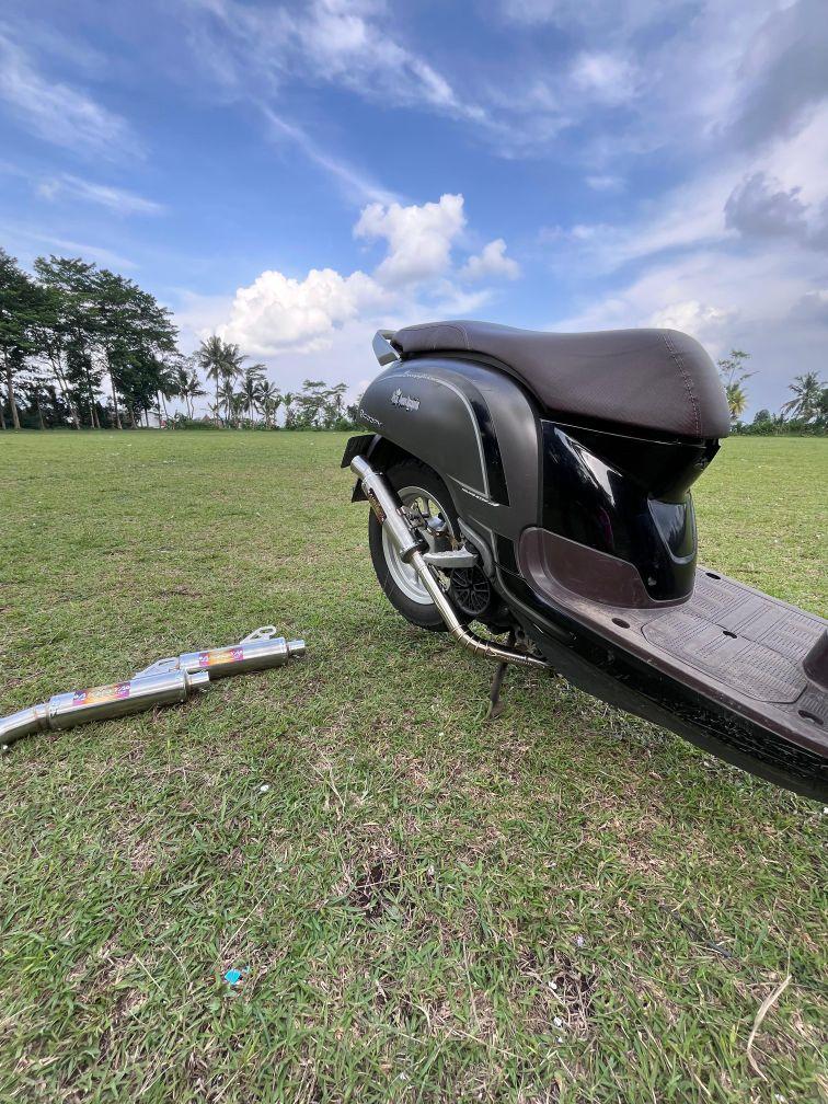 knalpot SALEMBA CEKLIS ORIGINAL AKHSYA RACING INLET 38 MM AEROX NMAX VARIO BEAT SCOPY MIO PCX FINO DLL