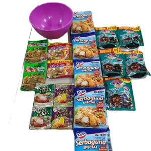 10 pcs kobe serbaguna,5 kecap sedaap kedelai hitam(2000)  plus 2 bumbu selera plus 1 mangkok cantik