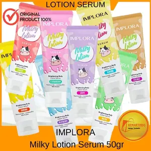 IMPLORA Milky Lotion Serum 50gr - Produk Terbaru dengan Bahan Aman dan Nyaman untuk Berbagai Kebutuhan Anda