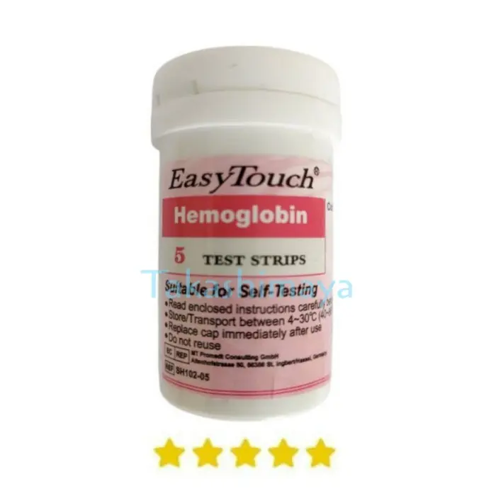 [ Low Budget ] Strip EasyTouch Hemoglobin Isi 5