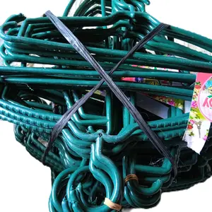 hanger baju 12pcs bahan karet lentur