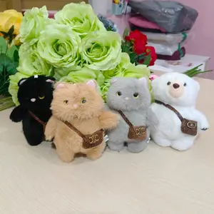 Pink Ocean Gantungan Kunci Gantungan Tas Bag Charm Premium Kucing & Beruang Modis