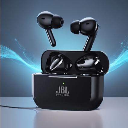 COD JBL-PHANTOM Wireless Bluetooth Headset HD Stereo Waterproof Noise Cancelling Earbuds HD Microphone.