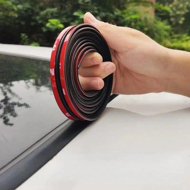 one meter per section Car Rubber Seals Edge Sealing Strips Auto Roof Windshield Car Rubber Sealant Protector Seal Strip Window Seals for Auto