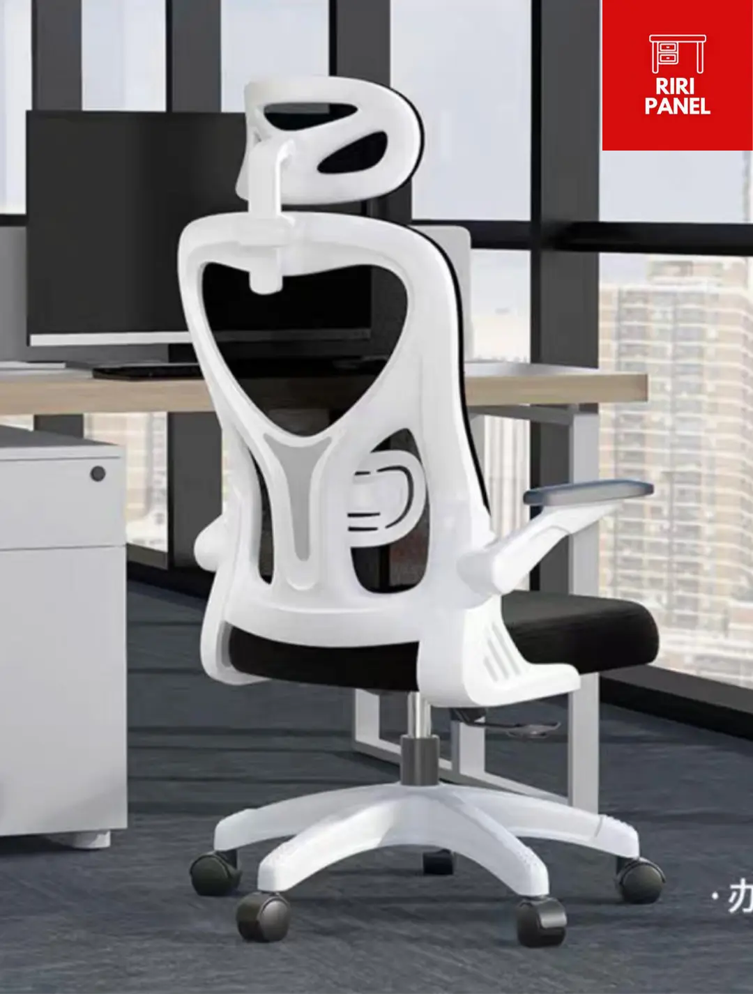 Atori BG772 Kursi headrest Kursi Roda Kursi Kantor Kursi Belajar Kursi hidrolik Tilt Roda Multifungsi