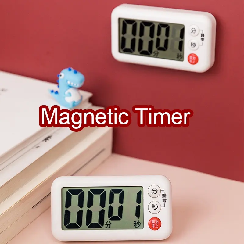 Art Living Digital Kitchen Timer Cooking Timer Magnet Back for Cooking Baking Sports Games Office SG Stock