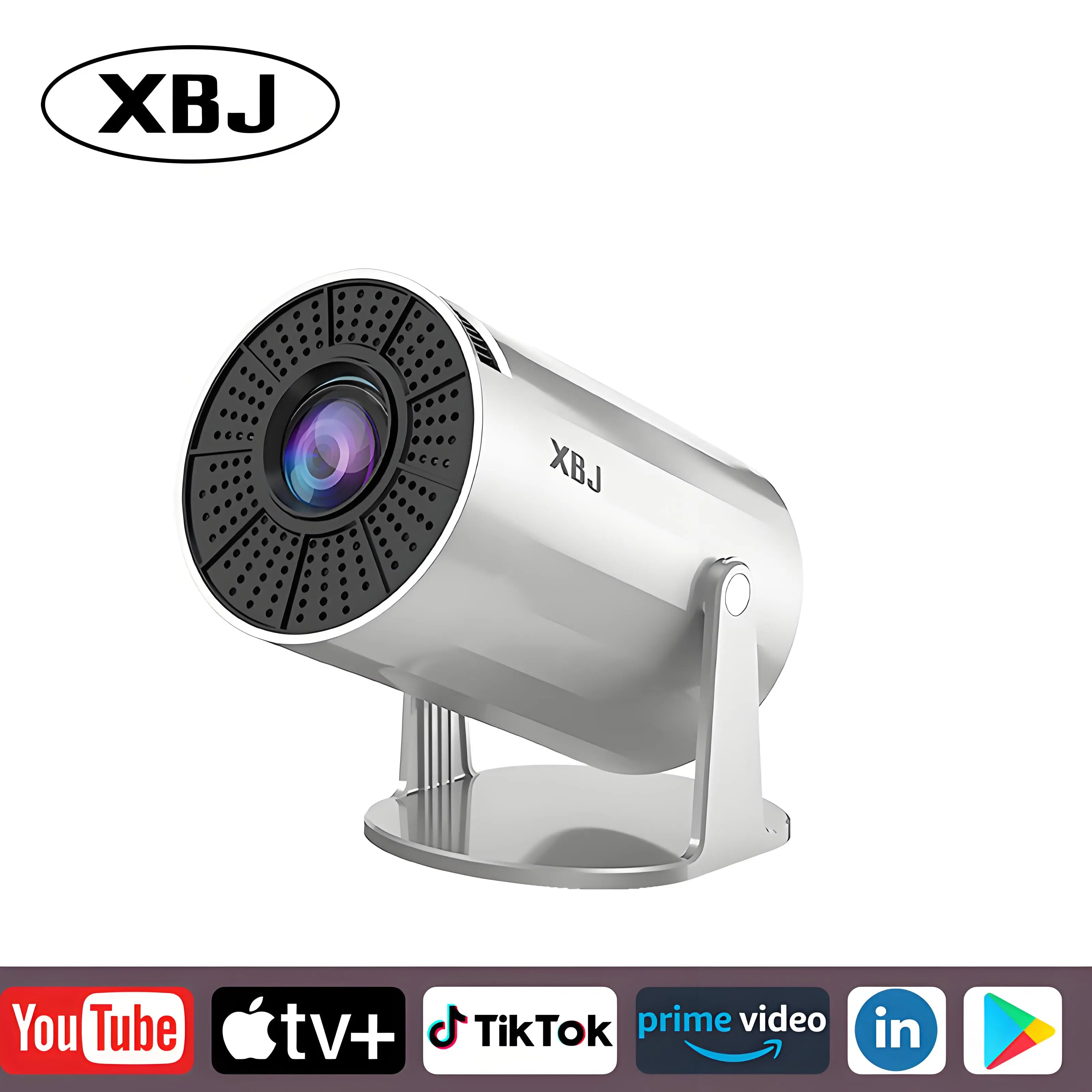 XBJ タッチスクリーン搭載 ポータブルプロジェクター A5 PRO スマート