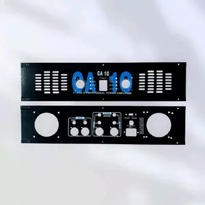 Plat panel depan belakang box CA 10 Dan CA 20 dengan Desain Kompak dan Efektif untuk Penggunaan box power amplifier
