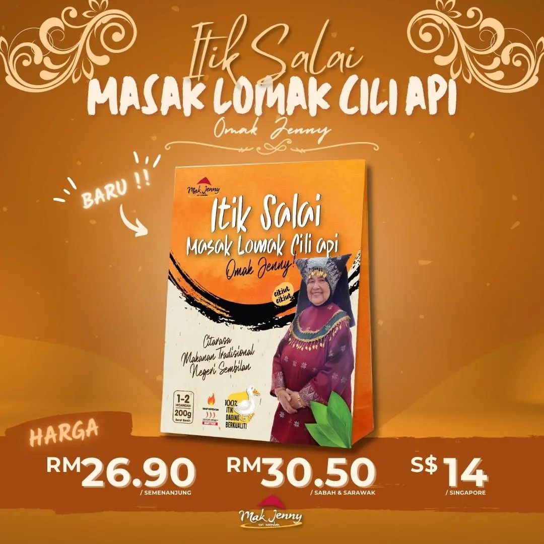 Omak Jenny Itik Salai Masak Lomak Cili Api