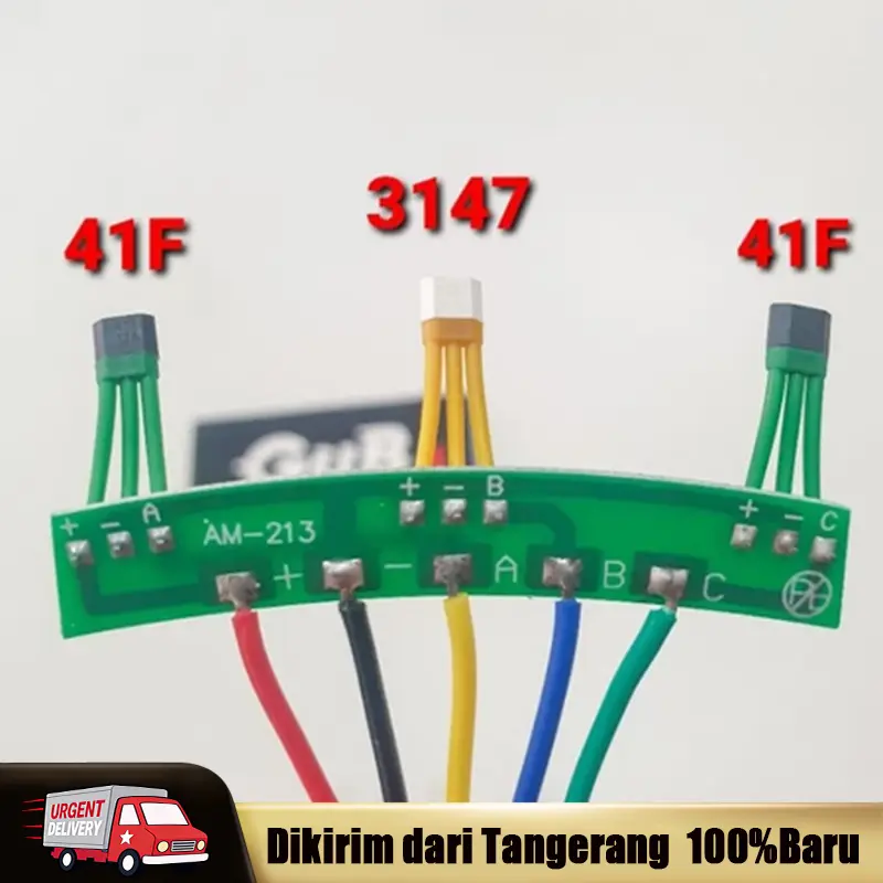 213 Modul Sensor Magnet Motor PCB Hall Sensor 41F 3147 Sudut 120 Derajat Untuk Sepeda Listrik