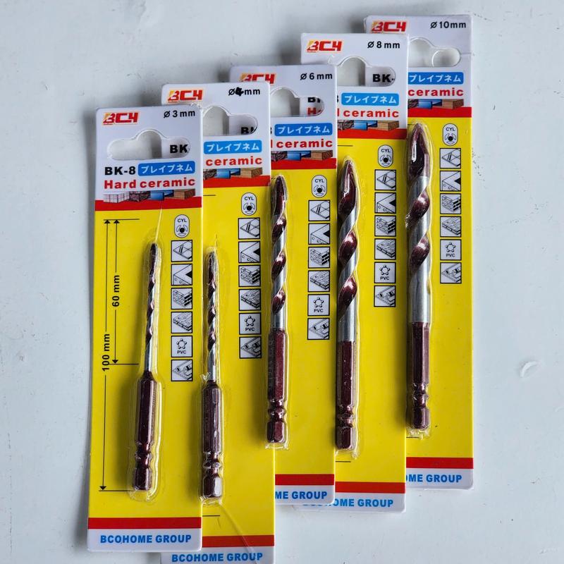 { Bản Nâng Cấp } Mũi Khoan Đa Năng BK8 Pro Max - Xuyên Gạch Bóng Kiếng , Không Nứt, Không Trượt, Chuyên Khoan Tường Gạch, Bảo Vệ Men Bóng Kiếng