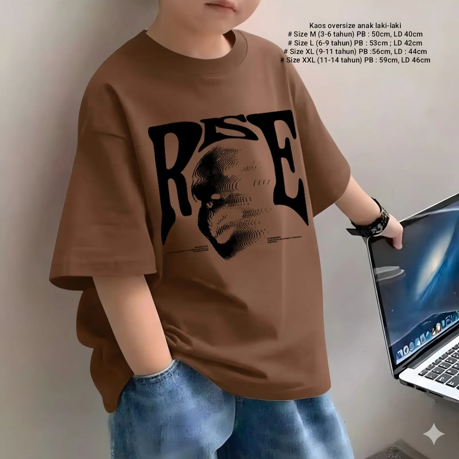 Kaos Distro Oversize Anak Usia 3-14 Tahun/Baju Atasan Anak Cowok/Atasan Anak/Pakaian Anak/Bisa cod atasan oversize