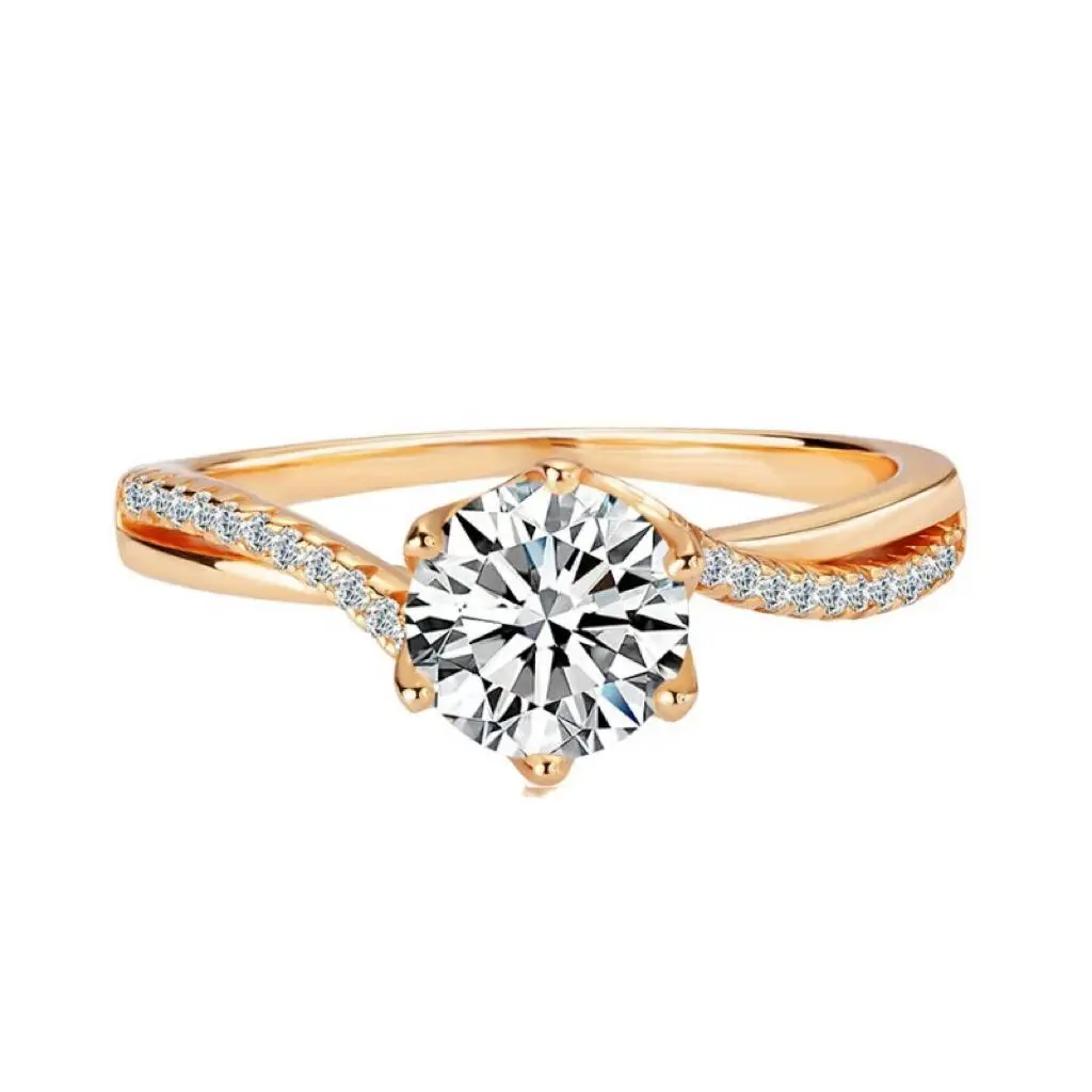 Women's Fashion Elegant Ring champagne NV129-SG