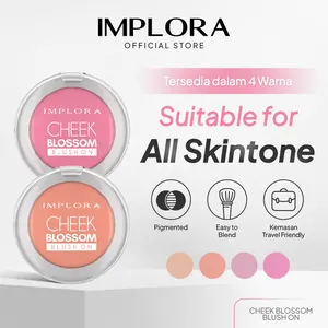 Implora Cheek Blossom Blush On | Natural Look | Matte Finish | Blendable