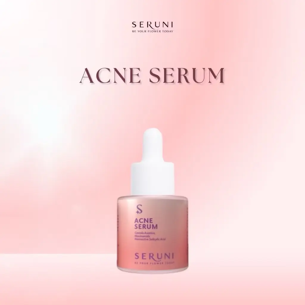 Seruni - Satuan Serum Acne Seruni Skincare/ Menghilangkan jerawat dan Menghilangkan bekas jerawat / Dapat mencerahkan Wajah Perawatan kulit