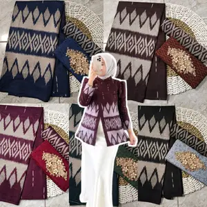 Kain Batik Pekalongan Motif Songket Irma Kain Batik Katun Premium