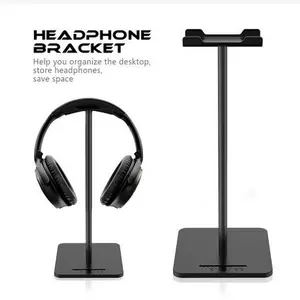TaffSTUDIO Universal Gaming Studio Headphone Stand Hanger Bracket - NB-Z3 - Black Accessories Headset