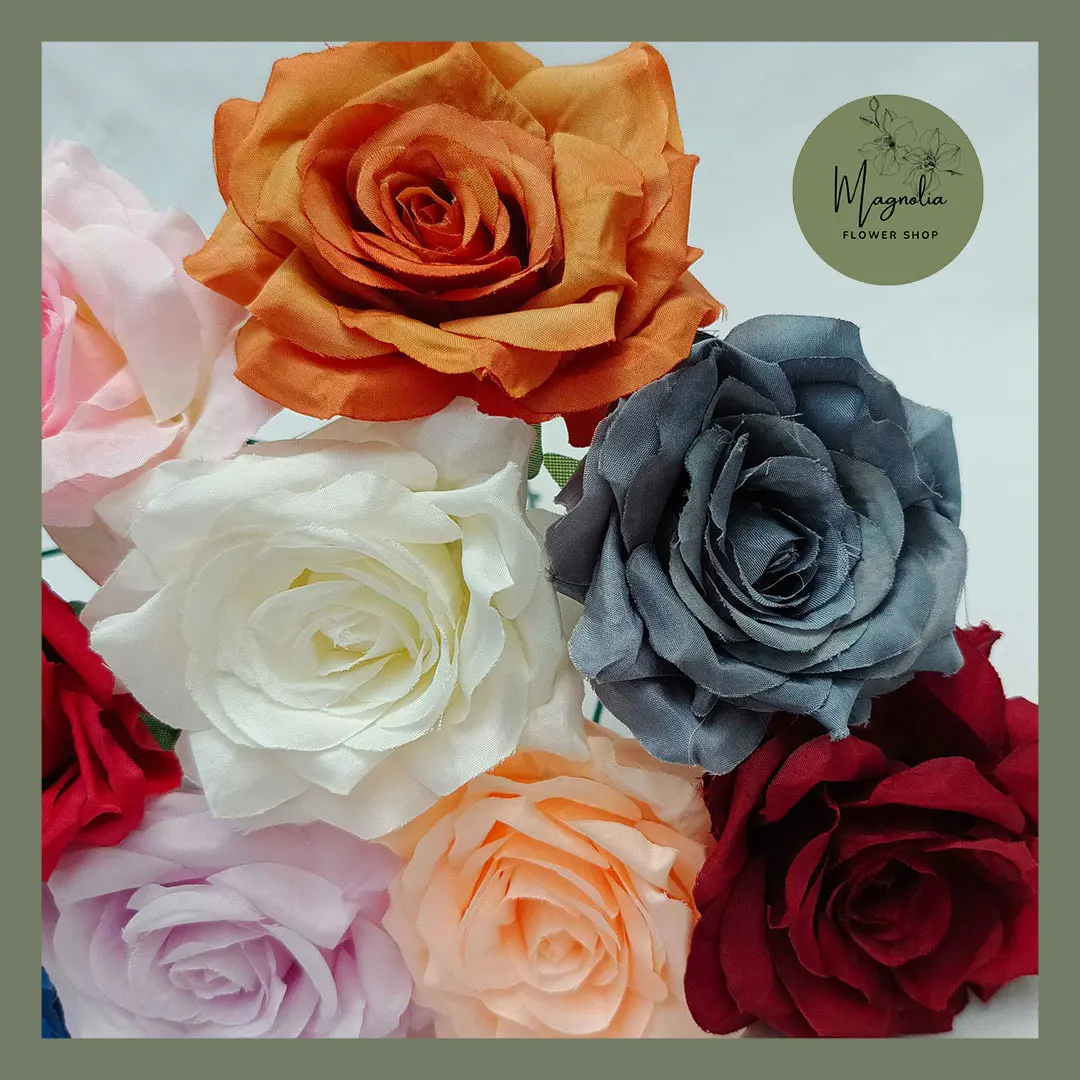 Artifical Diamond Rose Bunga Rose Bintang Bunga Mawar Palsu Premium ...