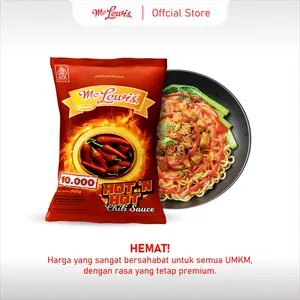 Mc Lewis Hot n Hot Chilli Sauce 900gr