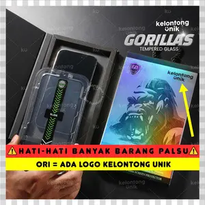 KELONTONG UNIK | PRIVACY & GLOSSY - Auto Align Tech Gorillas Glass Tempered Glass Screen Protector Anti Gores Screen Guard Easy Install Kit for iPhone X XS XR XSMAX 11 12 13 14 15 16 17 PRO PROMAX PLUS Aksesoris Layar ,TGPG