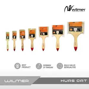 DOF Kuas Cat Serbaguna Kuas Cat Brush Pembersih 1 - 1,5 - 2 - 2,5 - 3 - 4 - 5 inch - Wilmer Paint aksesoris cuci mobil