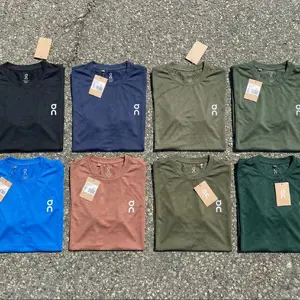 Jersey Running On Cloud Core Jersey Olahraga Pakaian Olahraga