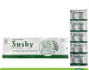 SUSBY MEMBANTU MELANCARKAN ASI I ASI BOOSTER I 1 STRIPS ISI 1O CAPS