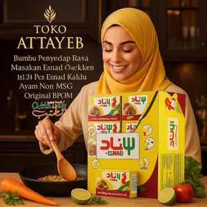 Bumbu Penyedap Rasa Masakan Esnad Arab Chicken isi 24 Maggi Kaldu Ayam Non MSG Original BPOM (2027)