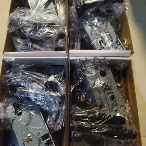 Handle set Pintu Tanggung / Medium 20cm handle pintu Kotak HSJ 8003 BN / handle pintu minimalis / gagang pintu hitam elegan